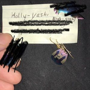 Holly Yashi light house earrings